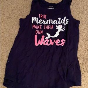 mermaid justice tanktop